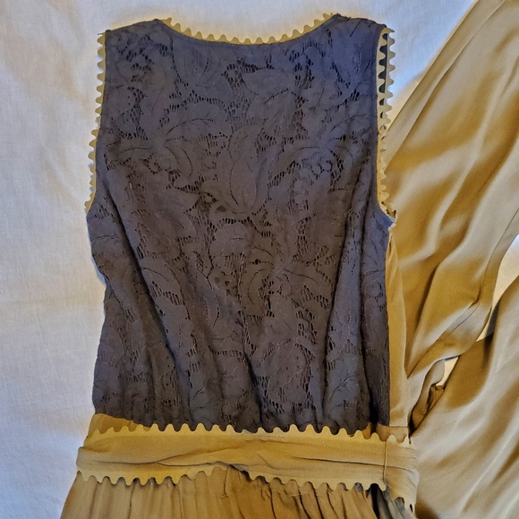 Moss Green Leifsdottir Sani Lace Jumpsuit - Picture 9 of 11